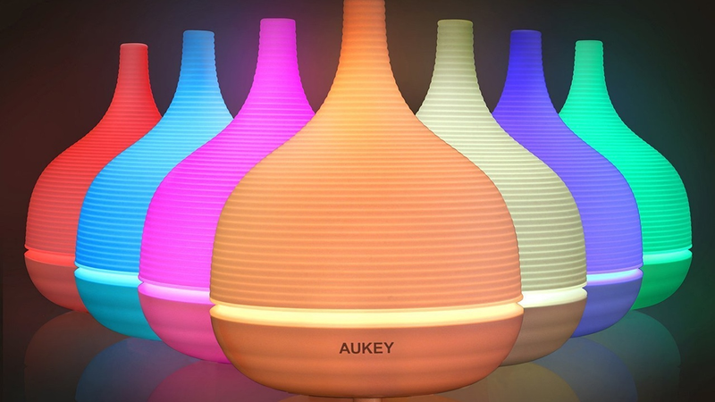 Aukey 500ml Oil Diffuser, $20 with code AUKEYBE8 | 200ml, $18 with code AUKEYBE6 | 100ml, $16 with code AUKEYBE7